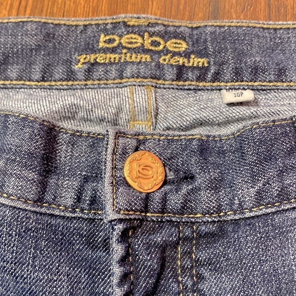 🌷 Bebe 🌷 Low Rise  Flare Boot Cut Jeans Vintage - Picture 5 of 9